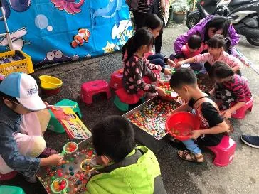 水中撈月(撈水球)